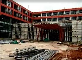 廣州市環(huán)境監(jiān)測與預(yù)警中心施工現(xiàn)場 廣州市環(huán)境監(jiān)測與預(yù)警中心施工現(xiàn)場