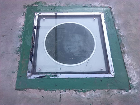 平板形采光器節(jié)點圖-導(dǎo)光管采光系統(tǒng)