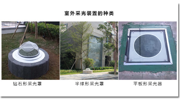 陽光導(dǎo)入室內(nèi)燈的采光部分 陽光導(dǎo)入室內(nèi)燈的采光部分