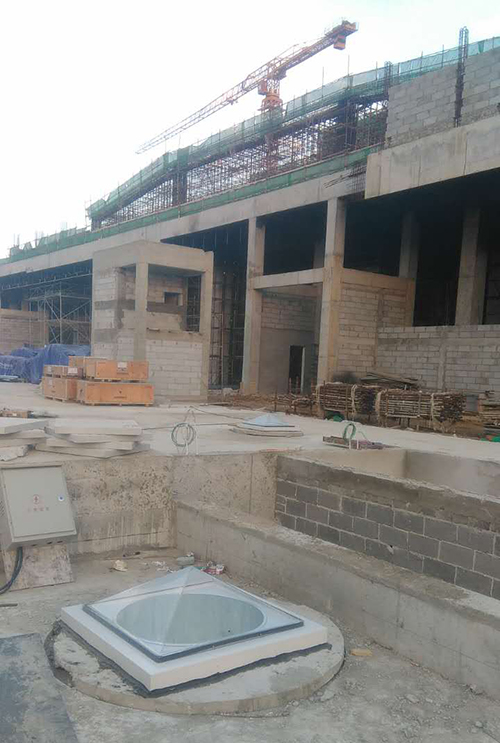 中鐵建設(shè)集團用正能量無電照明 中鐵建設(shè)集團用正能量無電照明